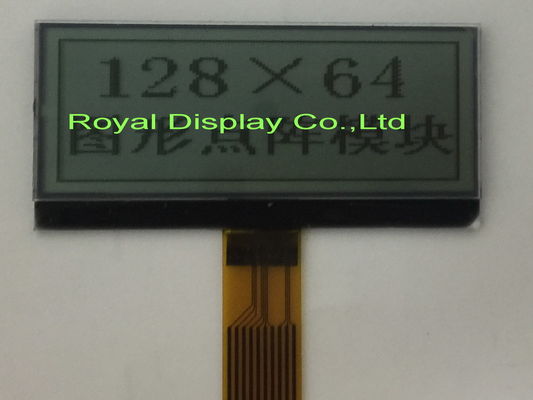 FSTN-θετική stn-γκρίζα 128X64dots Cog/COB Stn LCD εργοστασίων ενότητα επίδειξης τιμών