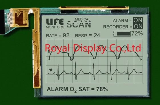 FSTN 320X240 διαστίζει τη γραφική ενότητα LCD με άσπρο Backlight Transflective, θετικό