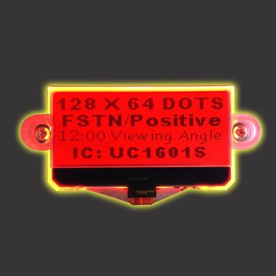 ST7565R SGS FSTN θετική μεταδιδόμενη LCD γραμμή βαραίνω FPC μητρών ΣΗΜΕΊΩΝ ενότητας 128×64