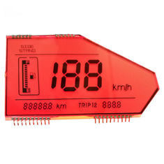 7 επίδειξη Transflective θετικό RY013 της TN LCD ταχυμέτρων μοτοσικλετών τμήματος