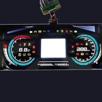 Μονο θετικό ενότητας FSTN επίδειξης Stn 3.3V TFT LCD κυκλικό για το αυτοκίνητο