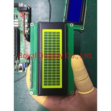 Οκτάμπιτο 24X2 Backlight των οδηγήσεων ΣΠΑΔΊΚΩΝ LCM RYP2402A οθόνης χαρακτήρα LCD MCU