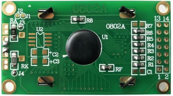 Θετική LCD χαρακτήρα 8X2 FSTN ενότητα ΣΠΑΔΊΚΩΝ με τον ελεγκτή AIP31066