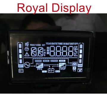 Μονοχρωματικό τμήμα 6 επίδειξη διανομέων LCD καυσίμων συνήθειας ψηφίων