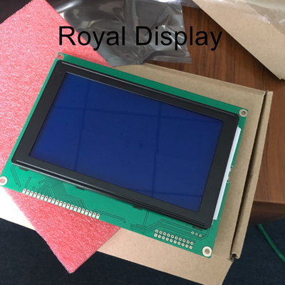 Μονοχρωματική αρνητική LCD Stn μπλε 240X128dot γραφική LCD ενότητα επίδειξης