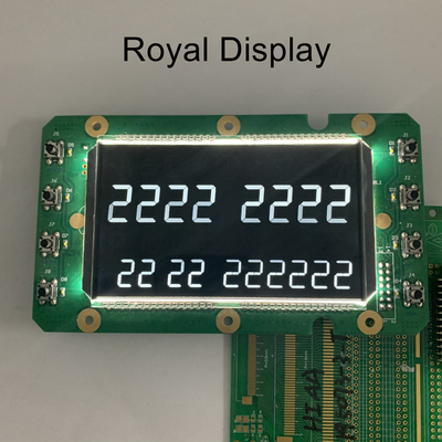 Προσαρμοσμένη VA LCD οθόνη IPS 7Segment Graphic LCD Module με οπίσθιο φωτισμό PCB