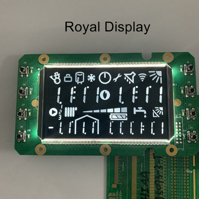 Προσαρμοσμένη VA LCD οθόνη IPS 7Segment Graphic LCD Module με οπίσθιο φωτισμό PCB