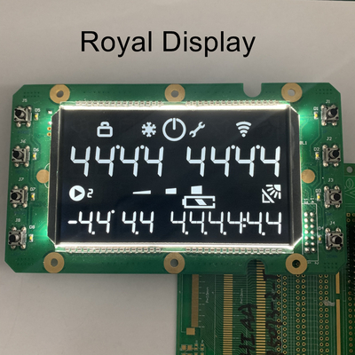 Προσαρμοσμένη VA LCD οθόνη IPS 7Segment Graphic LCD Module με οπίσθιο φωτισμό PCB