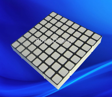 Ενότητα 6mm εικονοκύτταρα τετραγωνικό 8X8 RGB 20mA επίδειξης μητρών των οδηγήσεων LVDS