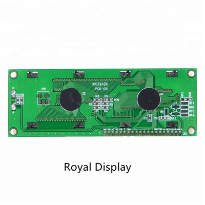 PCB 5.25V επίδειξης μητρών σημείων 160X32 Stn YG FSTN για Industy