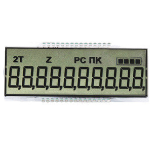 Μονοχρωματική επίδειξη TN θετικό LCD ΒΑΡΑΊΝΩ LCD επίδειξης επτά τμήματος LCD μεγέθους συνήθειας