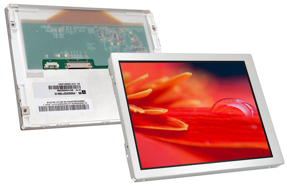 6.5'' VGA 640*RGB*480 LVDS διεπαφή υψηλής αντίθεσης ευρείας θερμοκρασίας LCD μονάδα