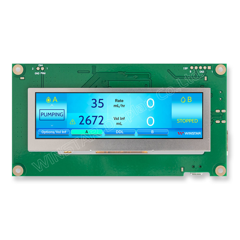 3.9' 480*RGB*128 HDMI ευρεία θερμοκρασία TFT Winstar αντικαταστήστε προσαρμόστε LCD Μονάδα