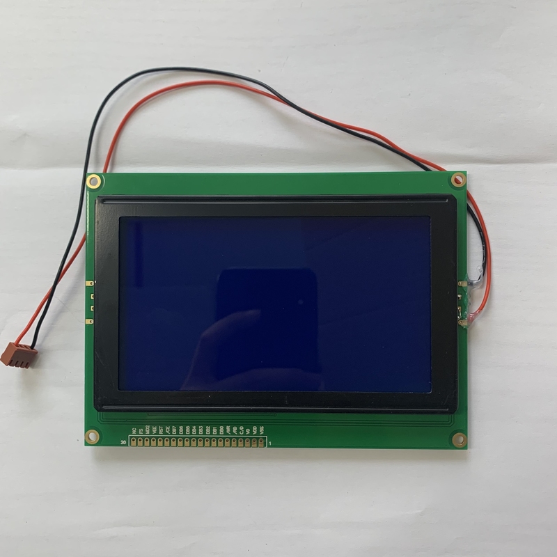 RYP240128A-2-B 2.4 ίντσες Μπλε STN Μοντέλο οθόνης LCD 240x128 κουκίδες Λευκό πλευρικό φως RA6963 Ελεγκτής 20Pin