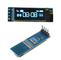 0,91 ίντσες 128x32 I2C IIC τμηματικός μπλε 0,91» οδηγός ενότητας SSD1306 επίδειξης OLED LCD