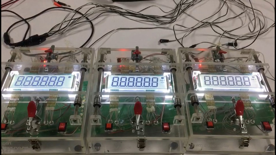 Μονάδα TN LCD για ηλεκτρονική κλίμακα Μεταφλαστικό θετικό μονοχρώμα 3.3V