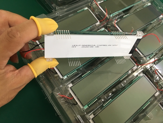 Μονάδα TN LCD για ηλεκτρονική κλίμακα Μεταφλαστικό θετικό μονοχρώμα 3.3V
