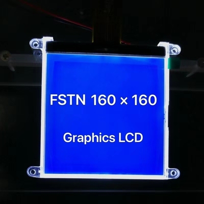 160*160 Εικόνα LCD Μοντέλο Με Στενοχώρια 6H FSTN θετική διαφλαστική ευρεία θερμοκρασία UC1698U