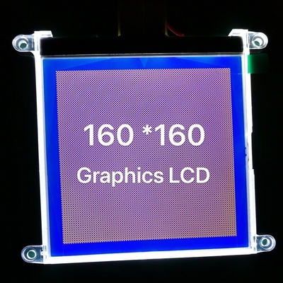 160*160 Εικόνα LCD Μοντέλο Με Στενοχώρια 6H FSTN θετική διαφλαστική ευρεία θερμοκρασία UC1698U