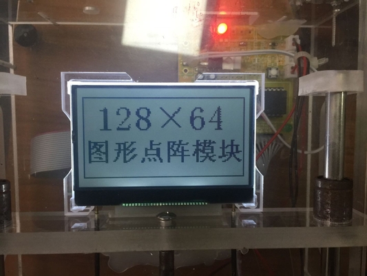 128*64 Γράφη LCD Μοντέλο FSTN 6H AT0108 AT0107 Με PCB LED Υπό φωτισμό βιομηχανική οθόνη