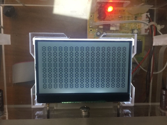 132*64 γραφική οθόνη LCD STN Γαλάζια ευρεία θερμοκρασία 6H αρνητική βιομηχανική οθόνη με PCB
