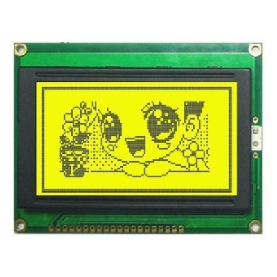 192*64 Γράφη STN Μονάδα LCD ST7920 Με Πίσω φωτισμό Μονάδα LCD PCB Βιομηχανική οθόνη
