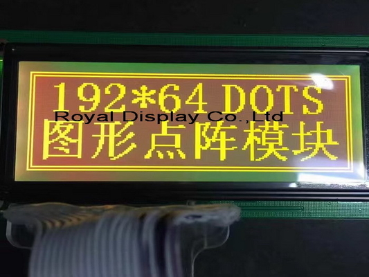 192*64 Γραφική μονάδα LCD FSTN AT0107 με βιομηχανική οθόνη ευρείας θερμοκρασίας
