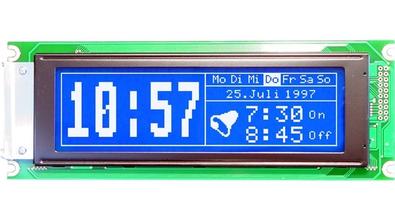 240*64 Εικόνα STN LCD Μοντέλο T6963C 20 PIN Ευρείας θερμοκρασίας βιομηχανική οθόνη