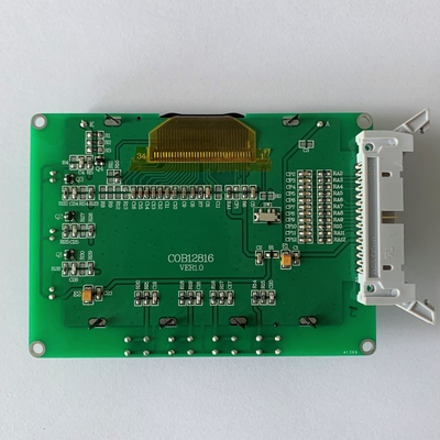 128 * 16 Dots FSTN Προσαρμοσμένη μονάδα LCD 6H με ST7565P ευρεία θερμοκρασία για φωτοβολταϊκό μετατροπέα UPS