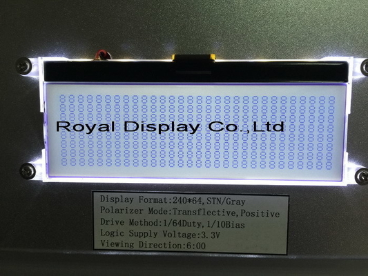 320*64 Stn Γράφικη μονάδα LCD Μεγάλο μέγεθος LC7981 Βιομηχανική οθόνη με φως πίσω