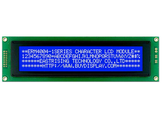 Μονάδα LCD 40*4 χαρακτήρων Μεγάλο μέγεθος με πίσω φωτισμό Βιομηχανική οθόνη μεγάλης θερμοκρασίας