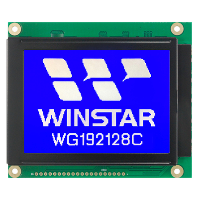 192*128 πλάτος θερμοκρασίας Winstar αντικαταστήστε RA6963 IC LCD Μοντέλο