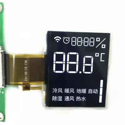 6.2' 640*320 Λευκό σε μαύρο ευρύ θερμοκρασιακό TFT LCD Module
