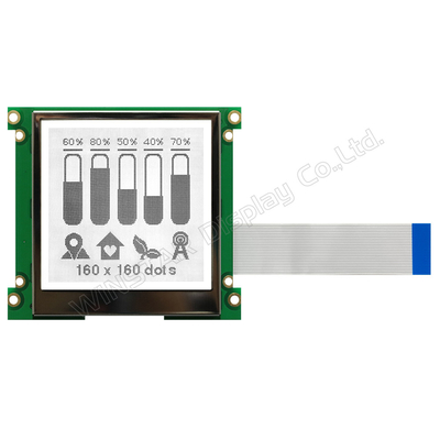 160*160 γραφικό FSTN UC1698u Wide Temperature Cog Προσαρμοσμένη μονάδα LCD
