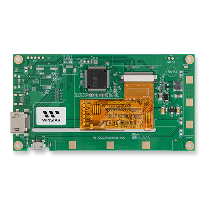 3.9' 480*RGB*128 HDMI ευρεία θερμοκρασία TFT Winstar αντικαταστήστε προσαρμόστε LCD Μονάδα