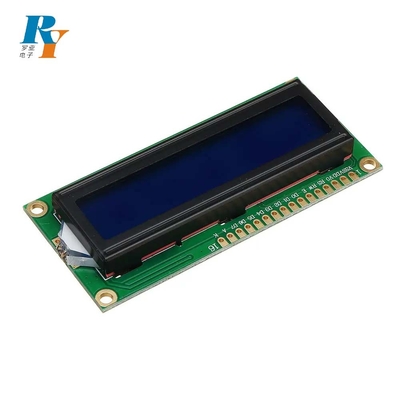 16*1 16 Pin Μονοχρωματικό Stn FSTN Ευρύ θερμοκρασιακό Custom Character LCD Module