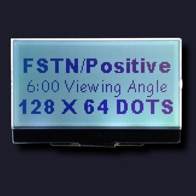 Καυτή μικρή 128X64 γραφική Cog/COB Blacklight LCD πωλήσεων μπλε τμηματική ενότητα επίδειξης Spi