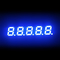 Μπλε που εκπέμπει την κοινή κάθοδο 0,28» 5 ψηφίο 200mcd επίδειξης τμήματος των οδηγήσεων