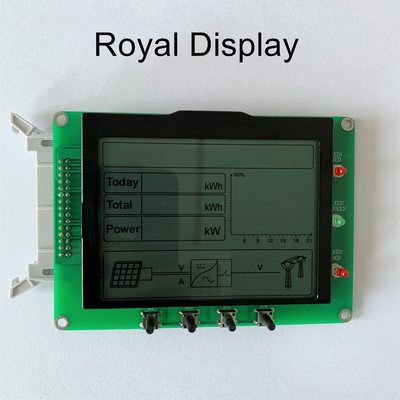 128X16dots θετική 1/65duty 1/9bias γραφική LCD επίδειξη εικονιδίων FSTN Transflective